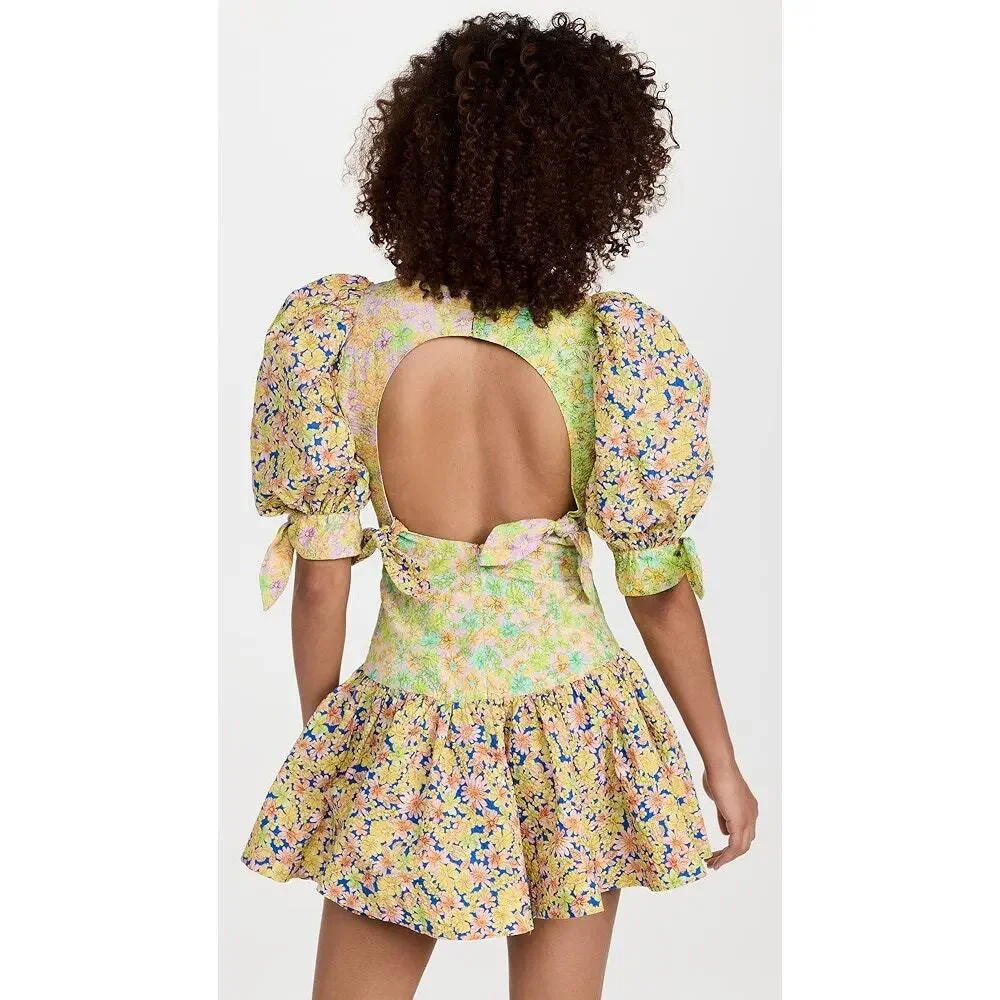 ALEMAIS Daisy‎ Spliced Mini Dress Size 6 - Picture 5 of 9